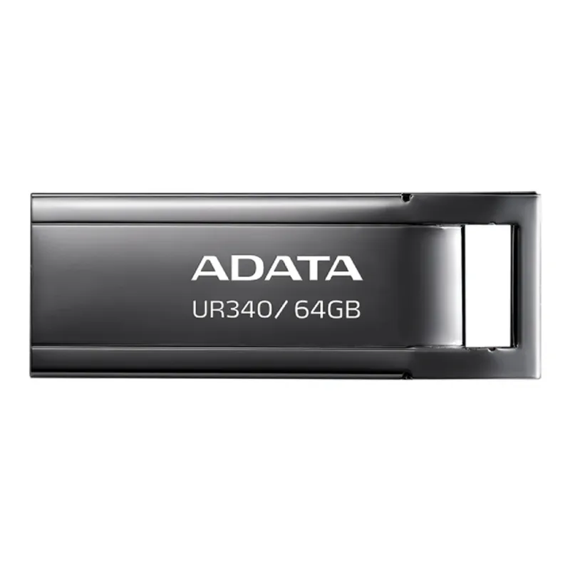 Memoria USB ADATA Royal UR340 - 64GB - USB 3.2 - Negro - AROY-UR340-64GBK