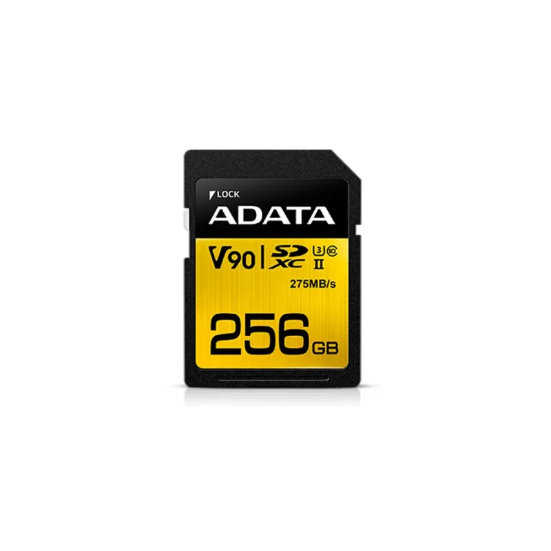 Memoria SDXC ADATA Premier ONE - 256GB - Clase 10 - UHS-II - ASDX256GUII3CL10-C