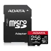 Memoria MicroSDHC Adata - 256GB - Clase 10 - UHS-I - C/Adaptador - AUSDX256GUI3V30SHA2-RA1