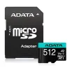 Memoria MicroSDXC ADATA Premier Pro - 512GB - Clase 10 - C/Adaptador - AUSDX512GUI3V30SA2-RA1
