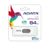 Memoria USB ADATA UV220 - 64GB - USB 2.0 - Blanco/Gris - AUV220-64G-RWHGY