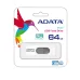 Memoria USB ADATA UV220 - 64GB - USB 2.0 - Blanco/Gris - AUV220-64G-RWHGY Memoria USB ADATA UV220 - 64GB - USB 2.0 - Blanco/Gris - AUV220-64G-RWHGY