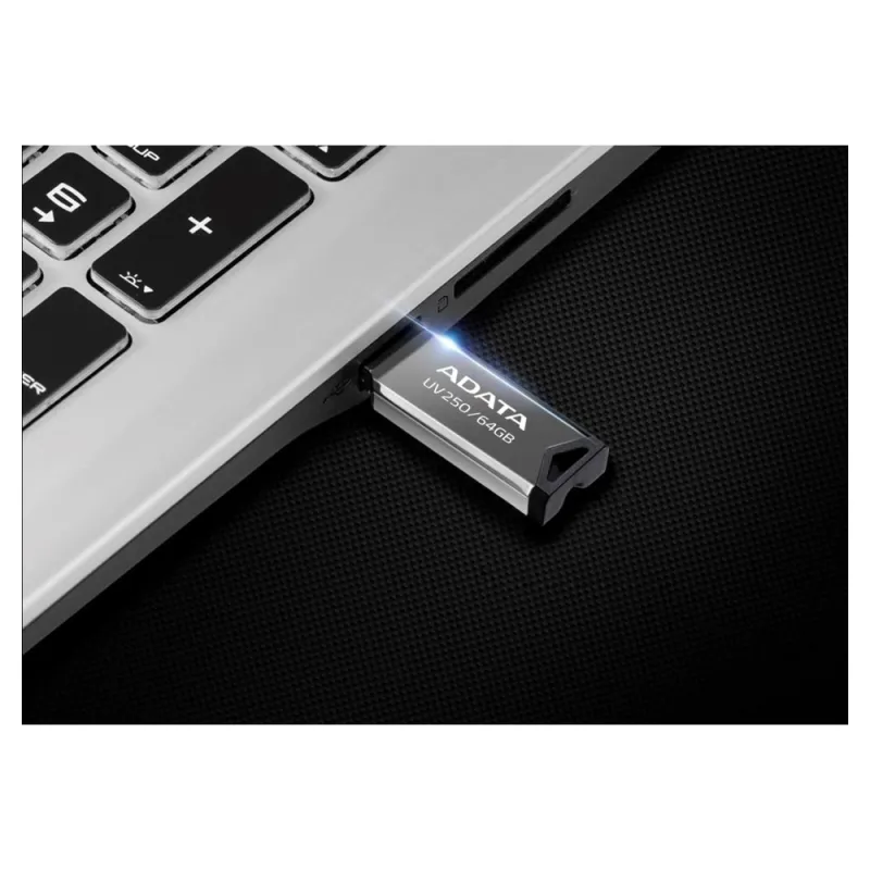 Memoria Usb Adata Uv250 32Gb Usb 2.0 Plata - AUV250-32G-RBK