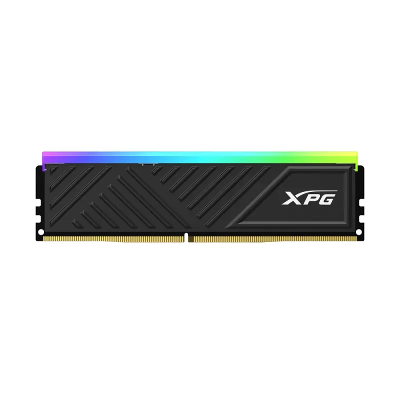 Memoria RAM ADATA XPG Spectrix D35G - DDR4 - 16GB - 3200MHz - U-DIMM - para PC - Negro - RGB - AX4U320016G16A-SBKD35G