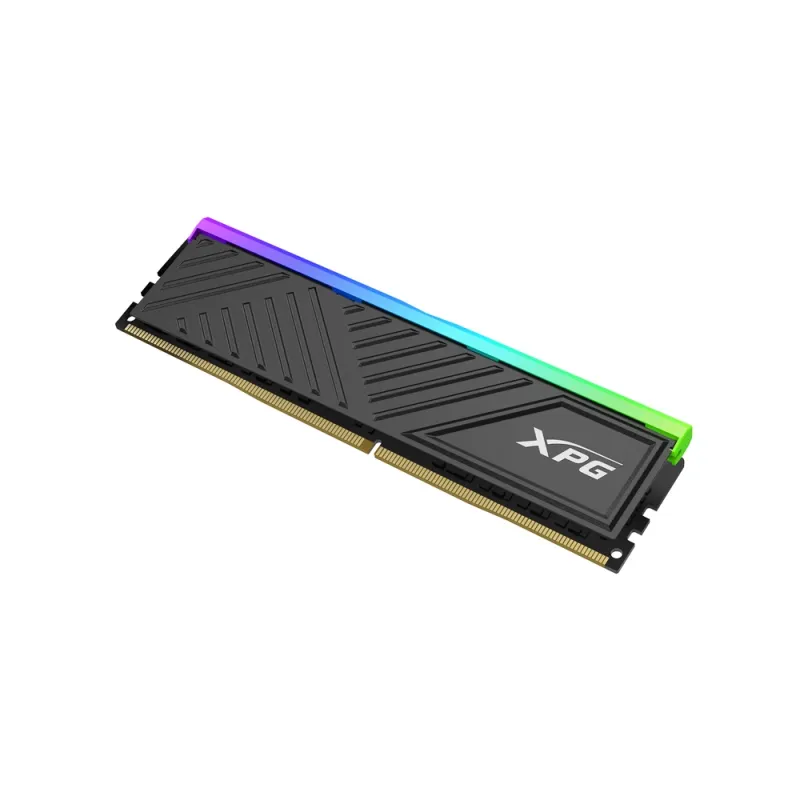 Memoria RAM ADATA XPG Spectrix D35G - DDR4 - 16GB - 3200MHz - U-DIMM - para PC - Negro - RGB - AX4U320016G16A-SBKD35G