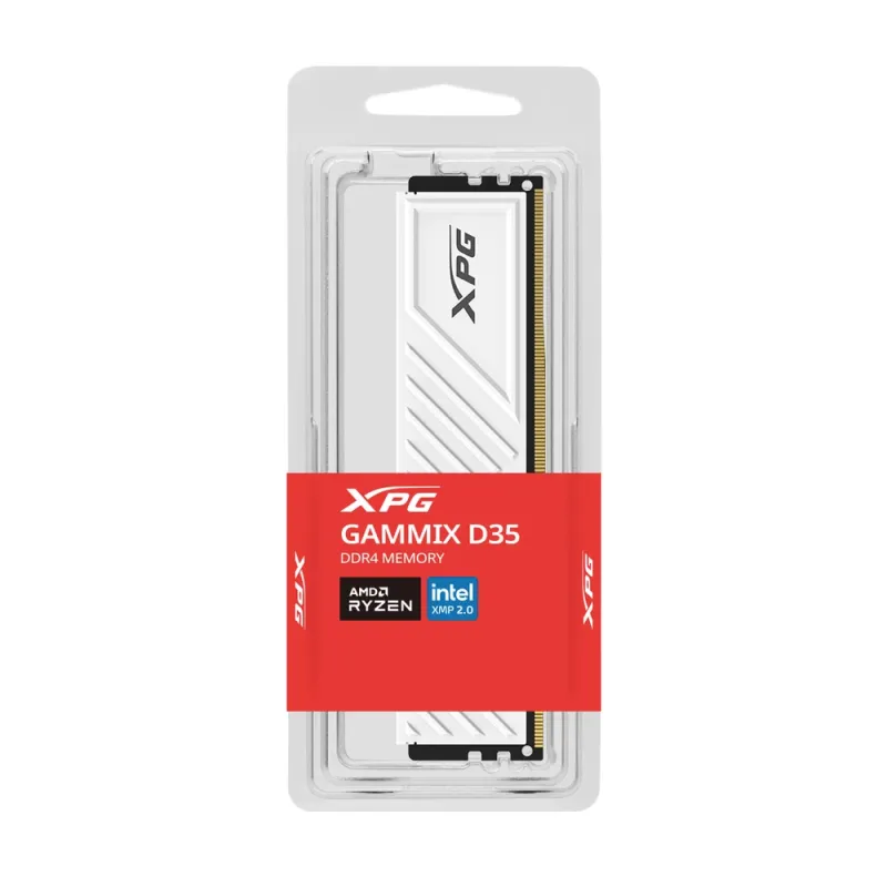 Memoria RAM ADATA XPG GAMMIX D35 - DDR4 - 8GB - 3200MHz - UDIMM - Para PC - AX4U32008G16A-SWHD35