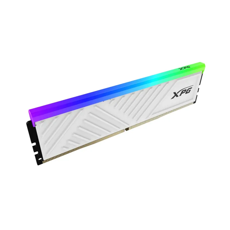 Memoria RAM ADATA XPG Spectrix D35G - DDR4 - 8GB - 3200MHz - UDIMM - Para PC - Blanco - AX4U32008G16A-SWHD35G