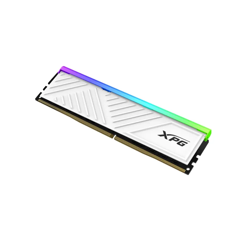 Memoria RAM ADATA XPG Spectrix D35G - DDR4 - 8GB - 3200MHz - UDIMM - Para PC - Blanco - AX4U32008G16A-SWHD35G