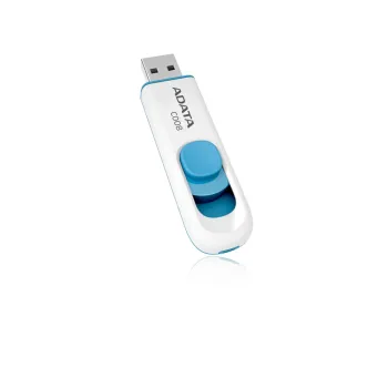 Memoria USB ADATA 32GB USB 2.0 Tipo A Azul y Blanco Modelo C008W-32GB