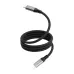 Cable USB-C ADATA CACCU3 - 1m - Magnético - Negro - CACCU3-100W-100AN-BK Cable USB-C ADATA CACCU3 - 1m - Magnético - Negro - CACCU3-100W-100AN-BK
