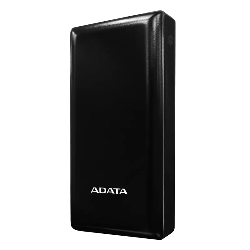 Power Bank ADATA C20 - 20000 mAh - USB-A - USB-C - Negro - PBC20-BK