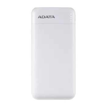 Power Bank ADATA C100 10,000mAh Carga Rápida USB-C Blanco PC100-14WH