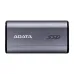 SSD Externo ADATA SC750 - 500GB - USB-C - Color Negro - SC750-500G-CCBK