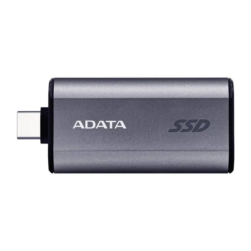 SSD Externo ADATA SC750 - 500GB - USB-C - Color Negro - SC750-500G-CCBK