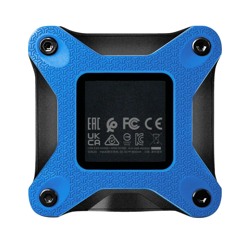 Unidad de Estado Sólido Externo ADATA SD620 - 1TB - USB 3.2 - Azul - SD620-1TCBL