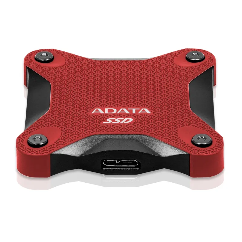 Unidad de Estado Sólido Externo ADATA SD620 - 512GB - USB 3.2 - Rojo - SD620-512GCRD