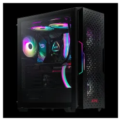 Gabinete Gamer ADATA XPG STARKER AIR - Media Torre - Compatible ATX/Micro ATX/Mini ITX - Negro