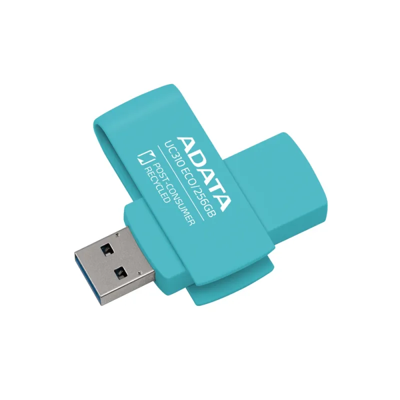 Memoria USB ADATA UC310 ECO - 256GB - USB 3.2 - Verde - UC310E-256G-RGN