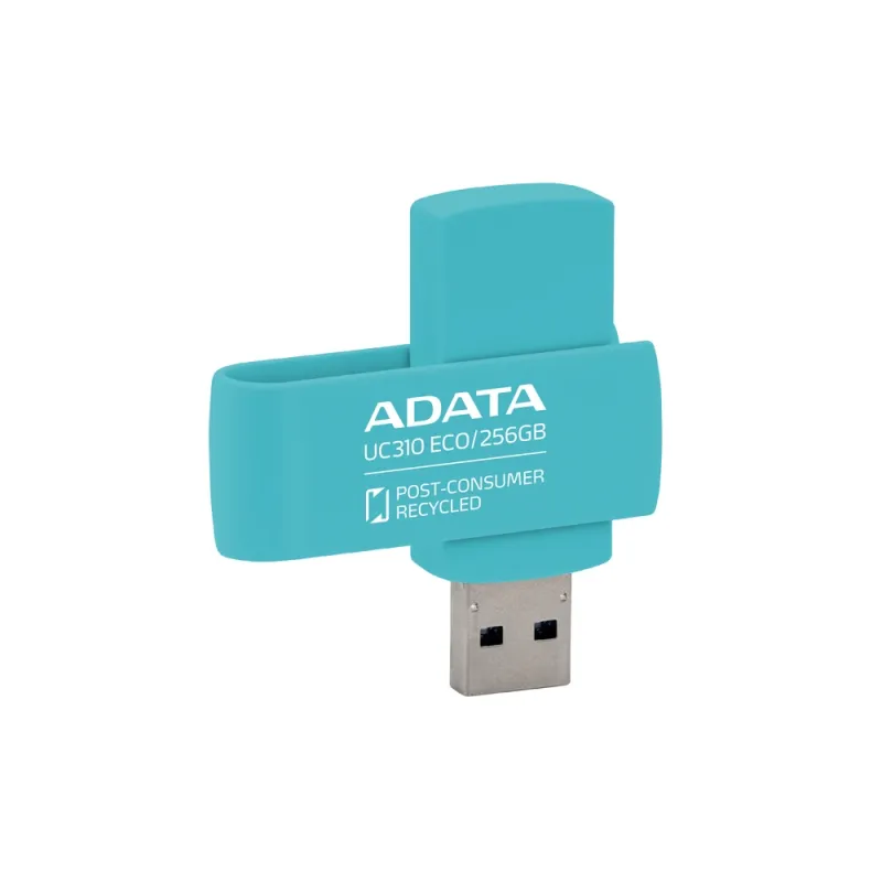 Memoria USB ADATA UC310 ECO - 256GB - USB 3.2 - Verde - UC310E-256G-RGN