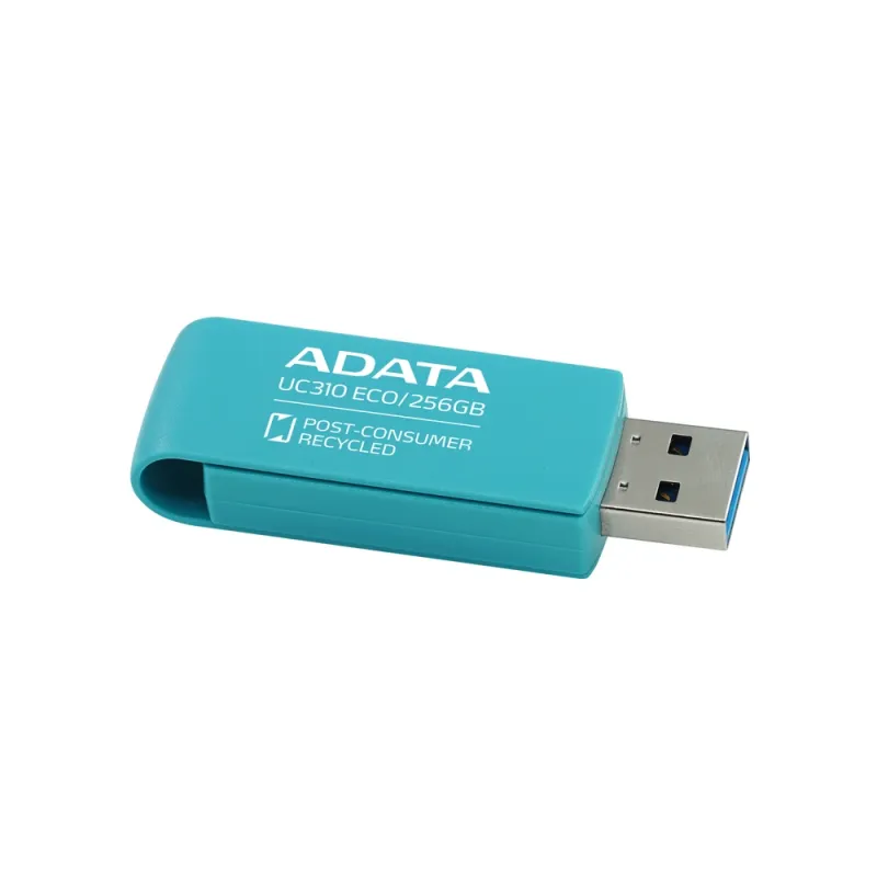 Memoria USB ADATA UC310 ECO - 256GB - USB 3.2 - Verde - UC310E-256G-RGN