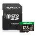 Memoria MicroSDXC ADATA Speed Plus - 128GB - Clase 10 - C/Adaptador - UD128GUI3V30A2SP-RA1