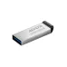 Memoria USB ADATA UR350 - 256GB - USB 3.2 Gen 1 (Retrocompatible 3.0 y 2.0) - Diseño Elegante sin Tapa - Color Metálico Negro - UR350-256G-RSR/BK
