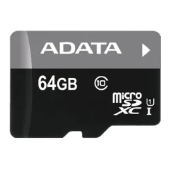 Tarjeta de Memoria Micro SDXC ADATA 64GB UHS-I Clase 10 - USDX64GCL10 Tarjeta de Memoria Micro SDXC ADATA 64GB UHS-I Clase 10 - USDX64GCL10