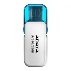 Memoria USB ADATA UV240 32GB USB 2.0 Blanco - UV240WH-32G Memoria USB ADATA UV240 32GB USB 2.0 Blanco - UV240WH-32G