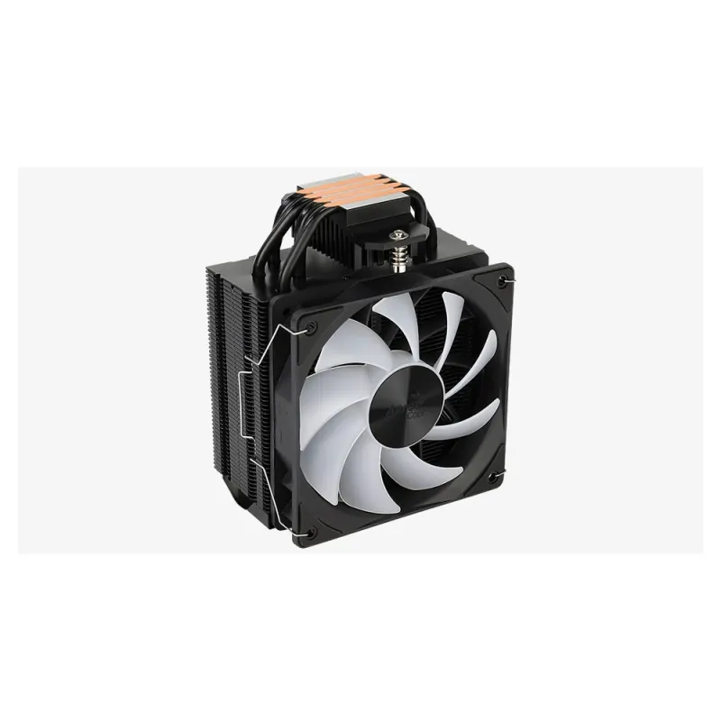 Disipador AeroCool Rime 4 - 4-Pines - 1800 RPM - RGB - Negro - RIME 4