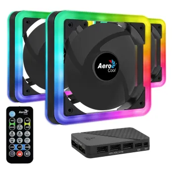 Aerocool Edge 14 Pro Gabinete De La Computadora Ventilador 14 Cm Negro - 4718009158115