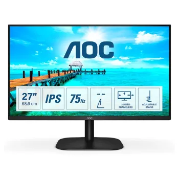 Aoc B2 27B2H Monitor De Computadora 68.6 Cm (27") 1920 X 1080 Pixeles Full Hd Led Negro - 27B2H