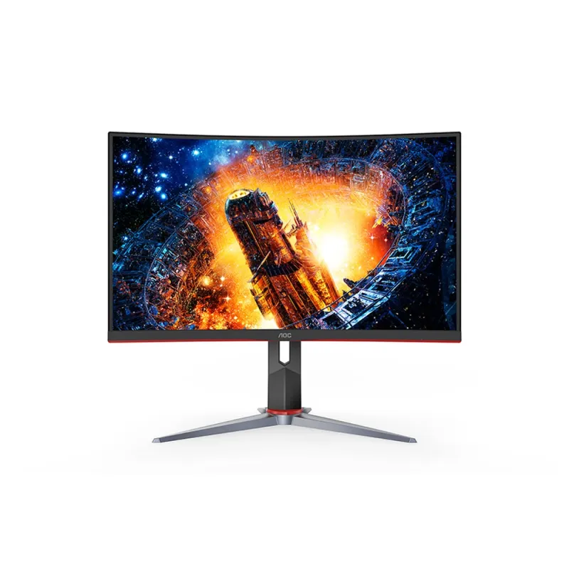 Monitor Gamer AOC C24G2 - 24" - Full HD - 165Hz - HDMI - VGA - DisplayPort - Curvo - C24G2