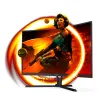 Monitor Gamer AOC C32G3E - 32" - Full HD - 165Hz - HDMI - DisplayPort - Curvo - C32G3E