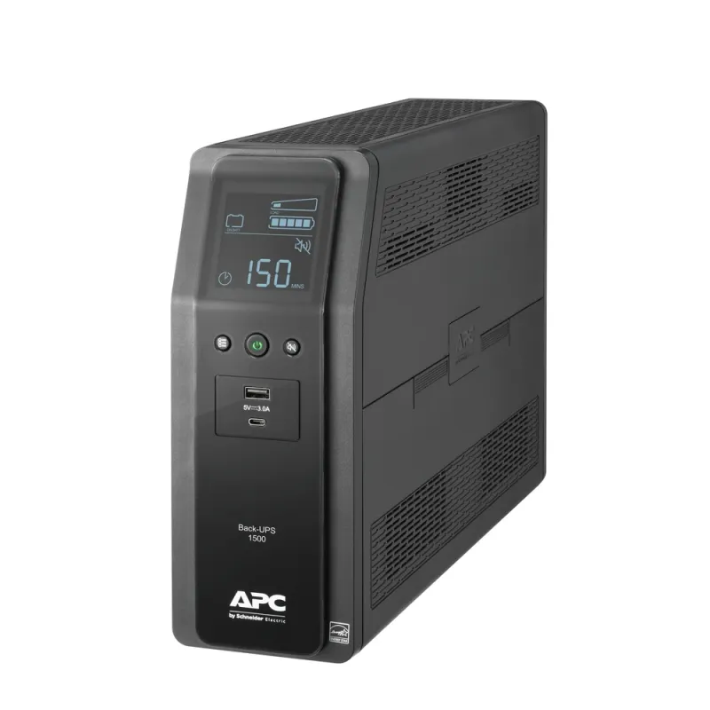 UPS APC Back-UPS PRO BR - 1500VA/900W - 10 Contactos NEMA 5-15R - LCD - AVR - BR1500M2-LM