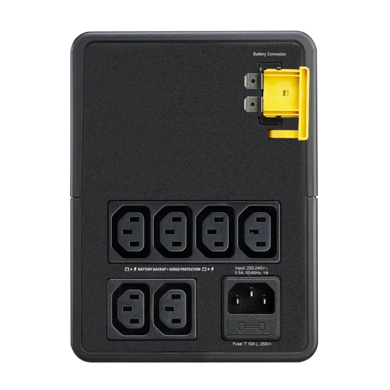 UPS APC BVX1200L-LM - 1200VA/650W - 6 Contactos - Línea Interactiva - BVX1200L-LM