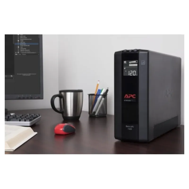 UPS APC Back-UPS Pro - 1500VA/900W - 10 Contactos - Línea interactiva - LCD - AVR - BX1500M-LM60