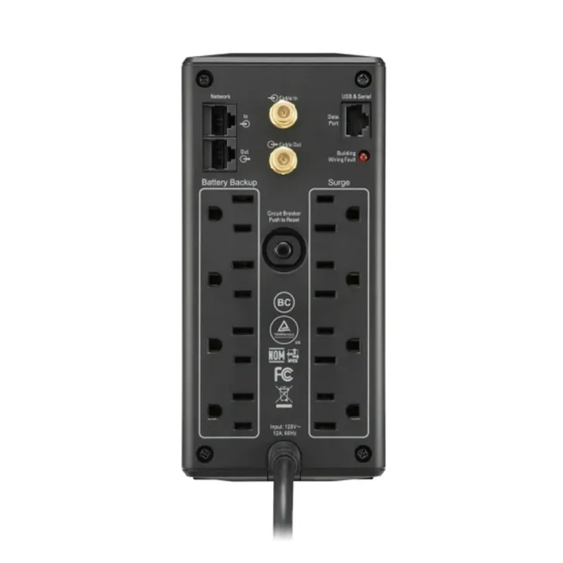 Ups Apc Back Ups Pro Bx 850Va/510W 8 Contactos Línea Interactiva Lcd - BX850M-LM60