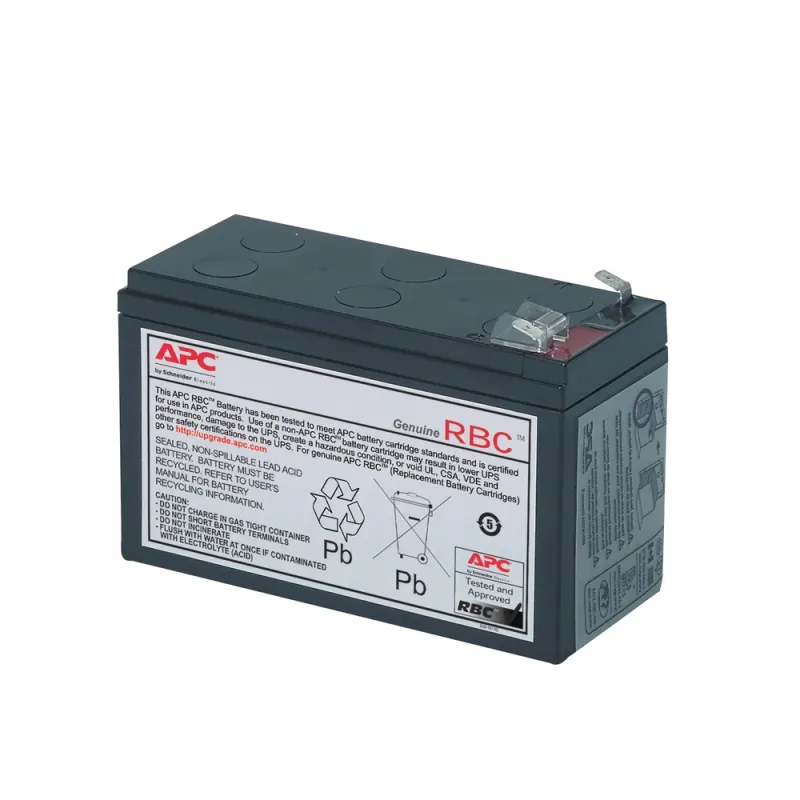 Batería de Reemplazo APC #17 - Compatible con BR700G - BE750G-LM - BX800U-LM - BE650G1-LM - RBC17