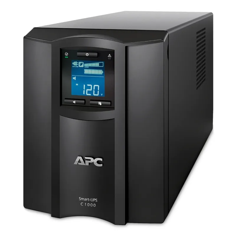 Ups Apc Smart Ups 1000Va / 600W 8 Contactos Nema 5 15R Rj 45 Usb - SMC1000C