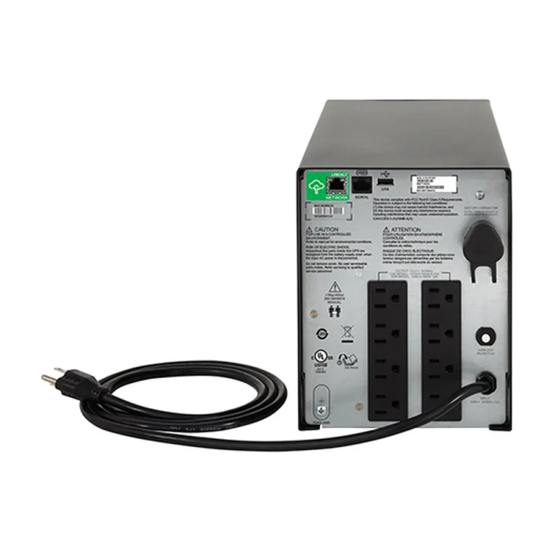 Ups Apc Smart Ups 1000Va / 600W 8 Contactos Nema 5 15R Rj 45 Usb - SMC1000C