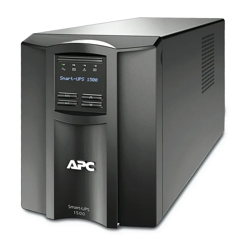 UPS APC Smart-UPS 1500 - 1440VA/1000W - 8 Contactos - Línea interactiva - LCD - AVR - SMT1500C