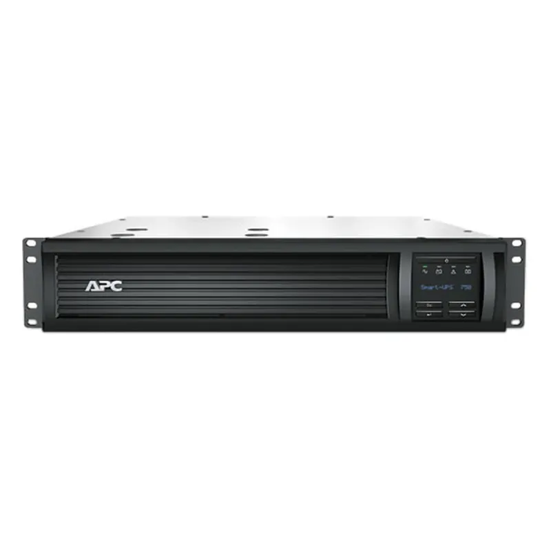 UPS APC Smart-UPS - 750VA/500W - 6 Contactos - Línea interactiva - LCD - AVR - SMT750RM2UC