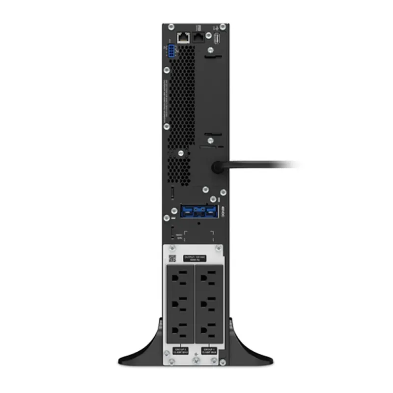 UPS APC Smart UPS SRT - 1000VA/900W - 6 contactos - Doble conversión - LCD - SRT1000XLA