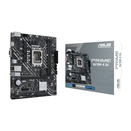 Asus Prime H610M-K D4 Intel H610 Lga 1700 Micro Atx - 90MB1A10-M0EAY0