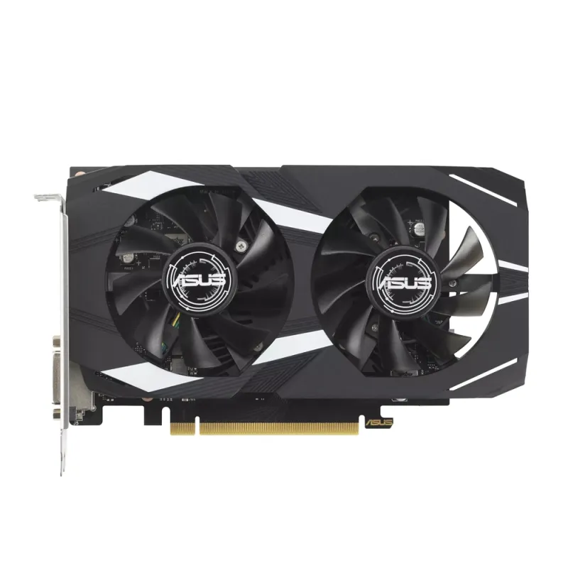 Tarjeta de Video ASUS Dual GeForce RTX 3050 OC Edition - 6GB - 96-bit - PCI-E 4.0 - GDDR6 - HDMI - DisplayPort - DVI-D - DUAL-RTX3050-O6G