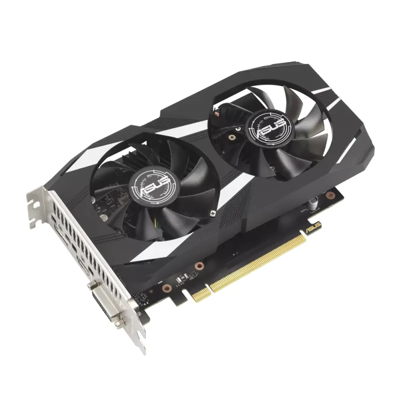 Tarjeta de Video ASUS Dual GeForce RTX 3050 OC Edition - 6GB - 96-bit - PCI-E 4.0 - GDDR6 - HDMI - DisplayPort - DVI-D - DUAL-RTX3050-O6G