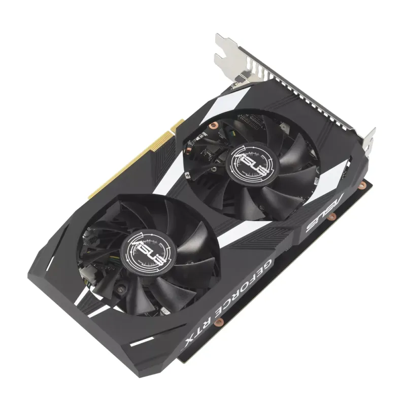 Tarjeta de Video ASUS Dual GeForce RTX 3050 OC Edition - 6GB - 96-bit - PCI-E 4.0 - GDDR6 - HDMI - DisplayPort - DVI-D - DUAL-RTX3050-O6G