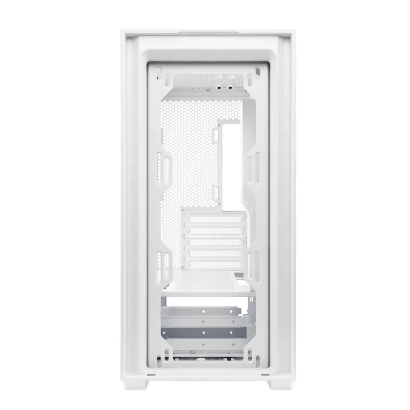 Gabinete Gamer ASUS A21 Case - Mini Torre - Micro ATX/Mini ITX - Panel Lateral - Blanco - A21 ASUS CASE/WHT
