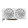 Tarjeta de Video ASUS Dual GeForce RTX 4060 EVO White OC Edition - 8GB - 128-bit - PCI-E 4.0 - GDDR6 - HDMI - DisplayPort - DUAL-RTX4060-O8G-EVO-WHITE