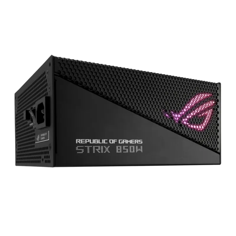 Fuente de Poder ASUS ROG STRIX Gold Aura Edition - 850W - ATX - 5 SATA - 80 Plus Gold - ROG-STRIX-850G-AURA-GAMING